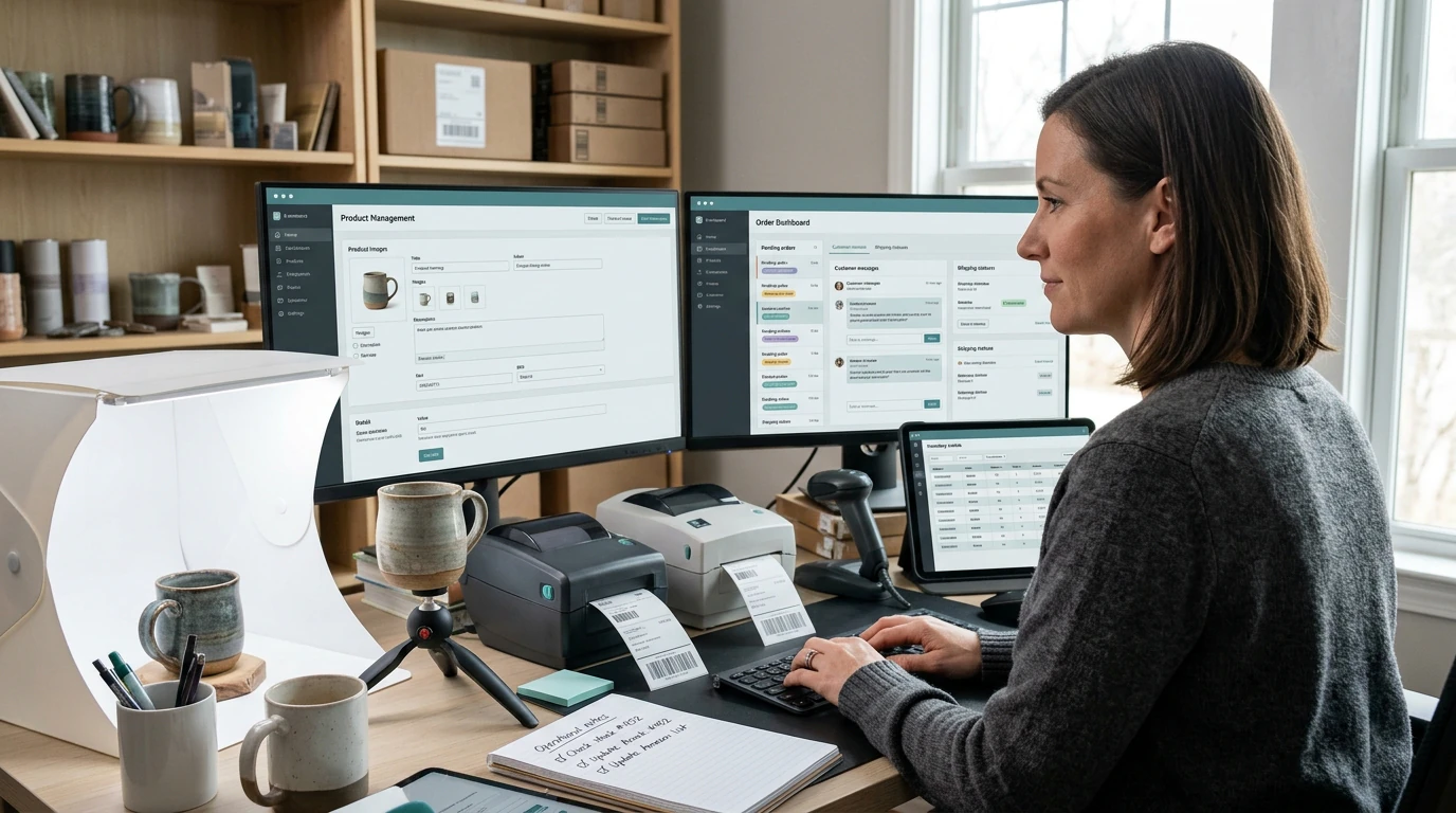 Growth specialists planning Amazon Marketplace Management with campaign, audience, content, and performance data