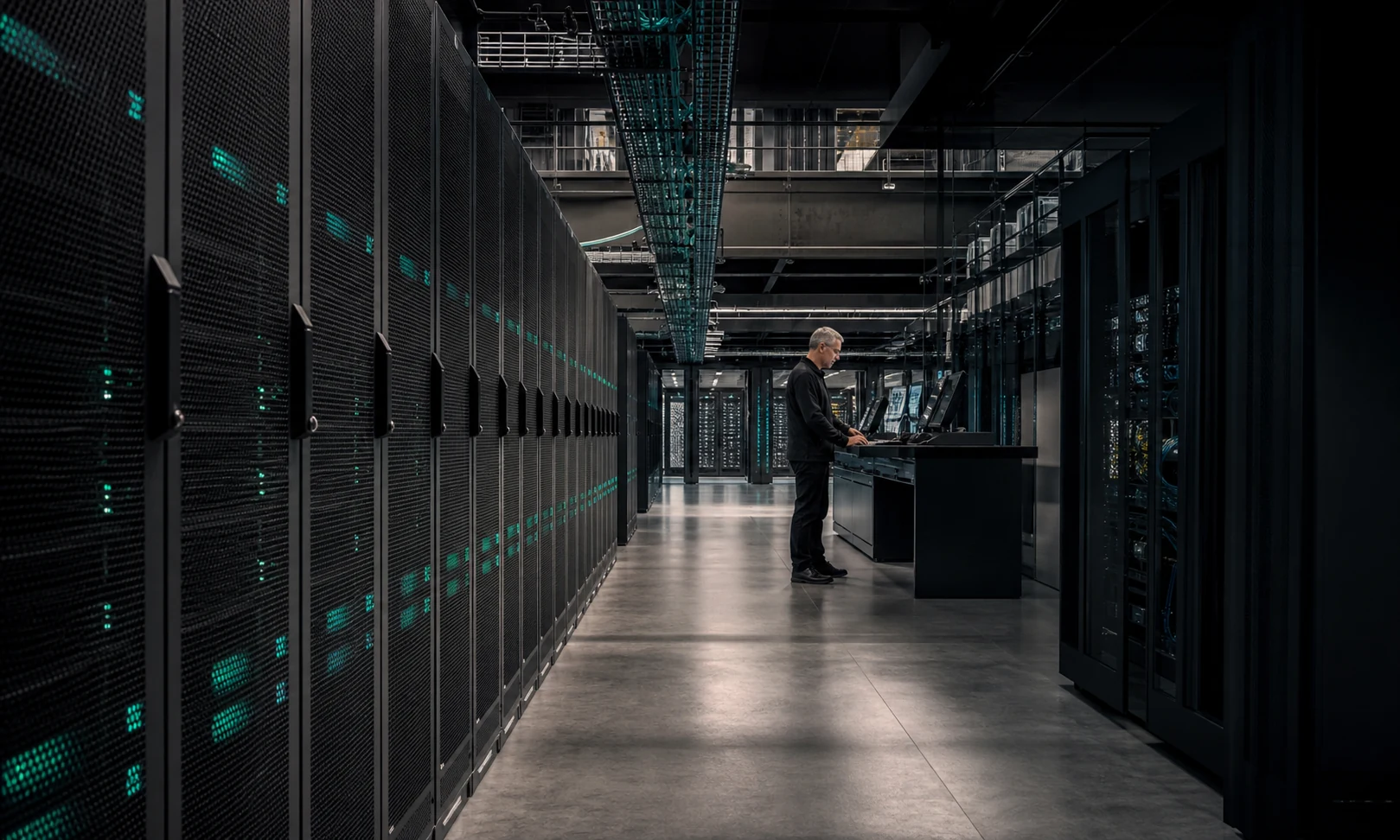 A cloud infrastructure specialist working inside a modern resilient data environment