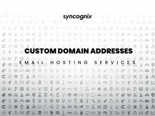 Custom Domain Email Addresses