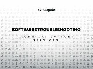 Software Troubleshooting