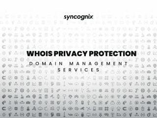 WHOIS Privacy Protection